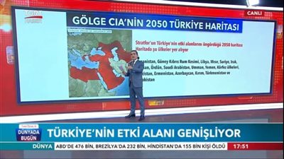 إعلام أردوغان يفضح مخططاته وينشر خريطة توسعية لتركيا تضم مصر والسعودية