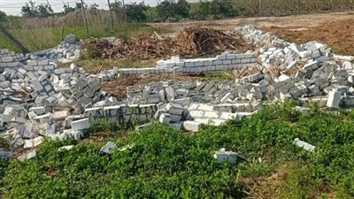 إزالة 6 حالات تعدٍ على الأراضى الزراعية بالبحيرة