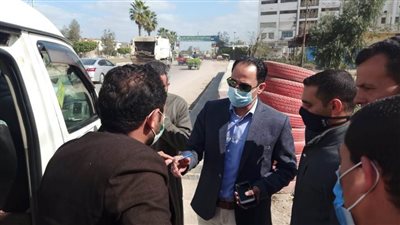 ١٢ غرامة فورية لعدم ارتداء كمامات فى حملة بالبحيرة