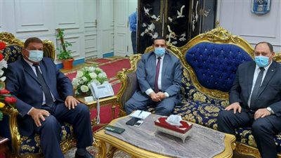 محافظ البحيرة يستقبل نائب وزير الزراعة