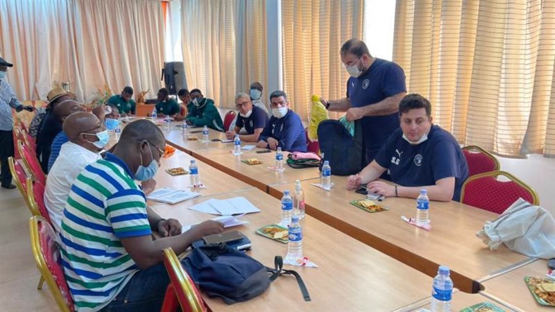 الاجتماع الفني لمباراة