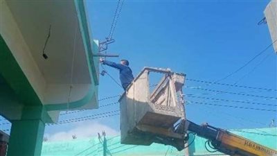 فصل الكهرباء عن 19 منزلا لعدم تقنين أوضاعهم في التعدي على أملاك الدولة بالشرقية