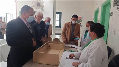 السكرتيرالمساعد بأسيوط يتفقد ويتابع القطاعات الخدمية بمركز الغنايم