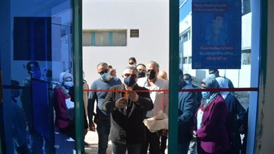 محافظ البحر الأحمر يفتتح قسم الرمد بمستشفى الغردقة العام