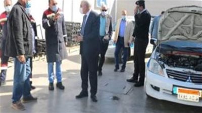 محافظ جنوب سيناء يتابع إنشاء محطة تموين السيارات بالغاز الطبيعي بشرم الشيخ