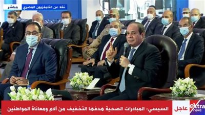 السيسي: جادون في مواجهة التحديات وهذا دور الدولة المصرية
