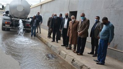 مناورة لشفط مياه الأمطار في 8 أنفاق بمدن القليوبية 