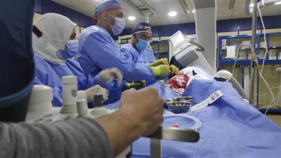 إجراء 5 عمليات قسطرة قلبية بمستشفى جامعة الزقازيق العام 