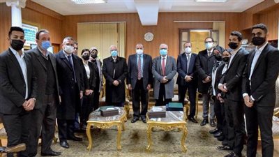  بروتوكول  بين وكالة الفضاء المصرية وكلية علوم الملاحة ببني سويف 