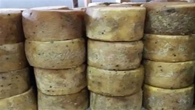 ضبط 3 أطنان جبن أبيض غير صالح للاستهلاك الآدمي بالإسكندرية