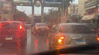 أمطار غزيرة تضرب محافظة الدقهلية