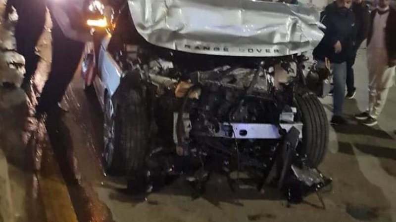 حادث سيارة عمرو اديب