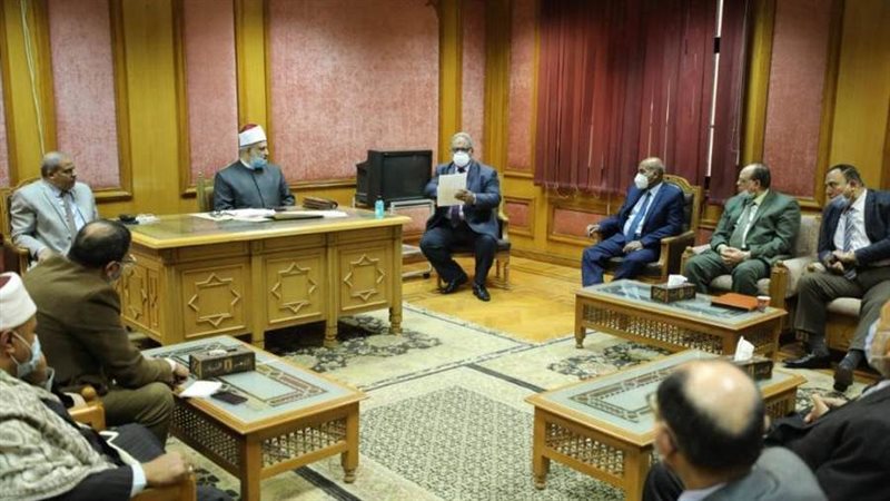 وكيل الأزهر يتفقد