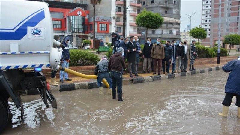 كسح الأمطار