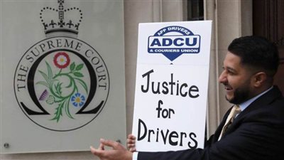 سائقو أوبر يحصلون على حكم تاريخي 