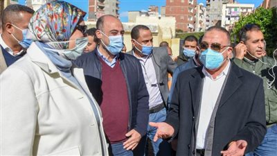 الشريف يشكر رئيس الجمهورية علي دعمه الكامل لأهالي العقار المائل