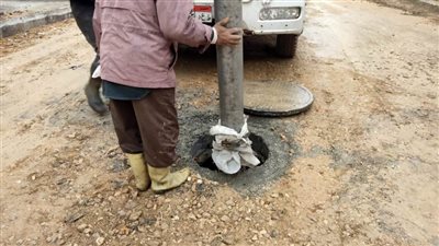  بورسعيد: استكمال أعمال رصف وتطوير شارع عبد الرحمن شكرى ومنطقة 58 عمارة