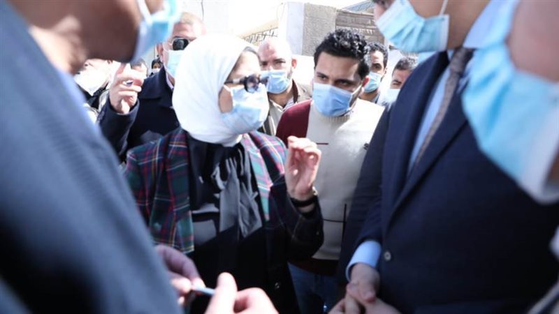 زيارة وزيرة الصحة