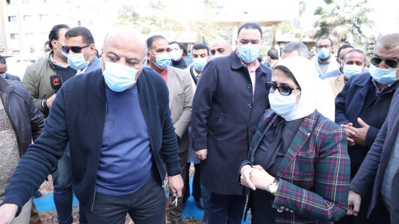 وزيرة الصحة في الاسماعيلية