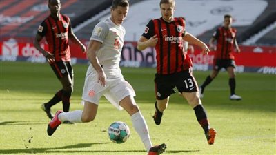 بايرن ميونخ يخسر أمام آينتراخت فرانكفورت 1-2 بالدوري الألماني 