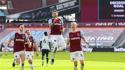 وست هام يونايتد يفوز على توتنهام بهدفين مقابل هدف