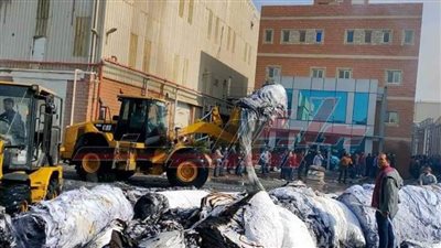 عاجل.. اندلاع حريق ضخم بمصنع ورقيات بـ”المنوفية“.. (صور) 