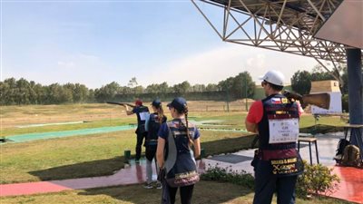 انطلاق التدريبات الرئيسية لبطولة كأس العالم للرماية