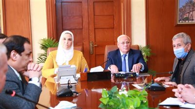  القباج والغضبان يشهدان عرضًا تقديميا لأعمال مؤسسة مشكاة نور في بورسعيد