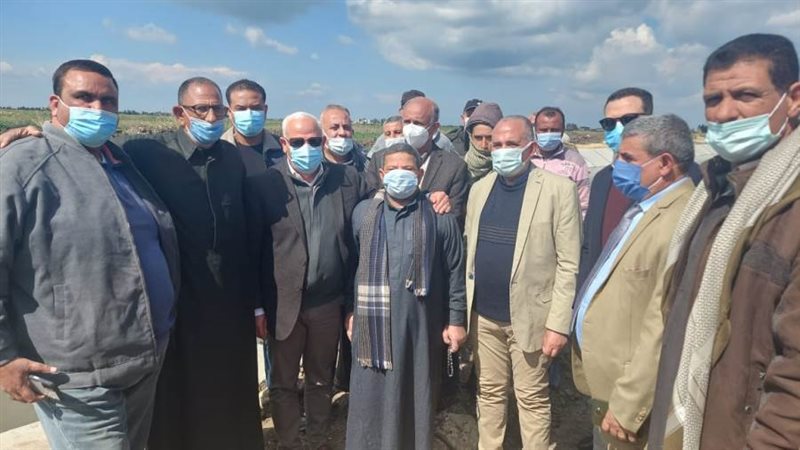 خلال تفقد المشروع