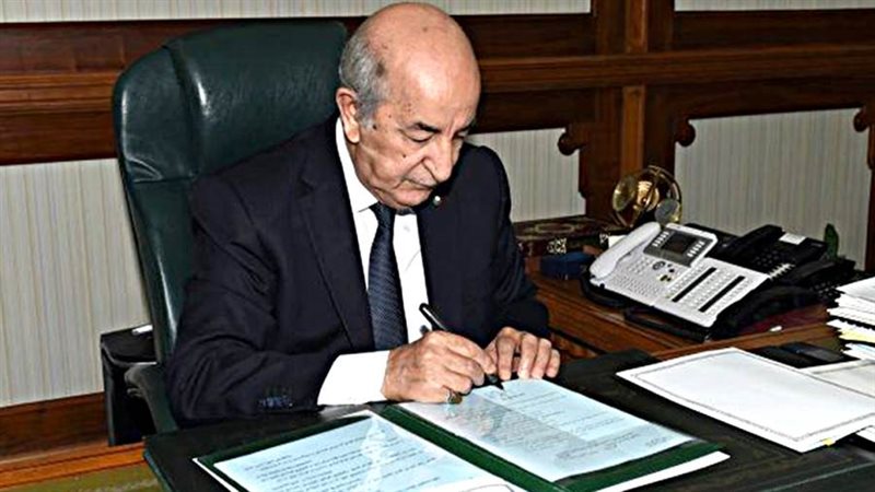 الرئيس الجزائري