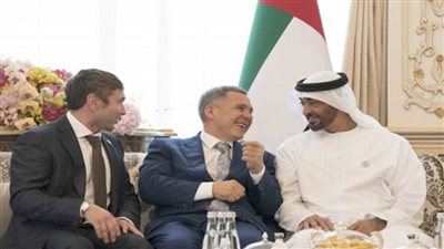 ولي عهد أبوظبي يبحث مع رئيس تتارستان ووزيرة فرنسية علاقات التعاون العسكري