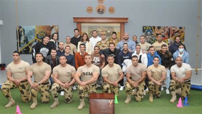 شباب مصر الدارسون بالخارج والبطل العالمي بيج رامي في ضيافة الصاعقة