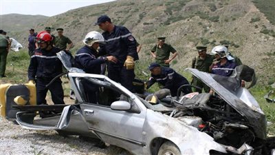 مصرع 32 شخصا وإصابة 1401 آخرين في حوادث مرورية بالجزائر خلال أسبوع