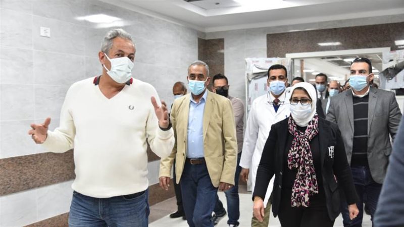 وزيرة الصحة تتفقد