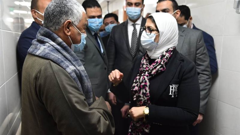 وزيرة الصحة في وحدة