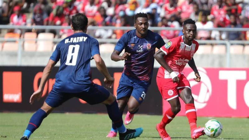 صورة من مباراة سيمبا