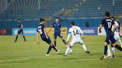 أسامة جلال يمنح بيراميدز الأفضلية على الجونة في الشوط الأول