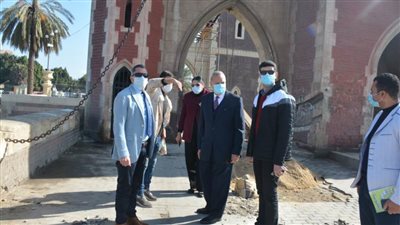 محافظ القليوبية يتفقد أعمال ترميم كوبري محمد علي بالقناطر الخيرية