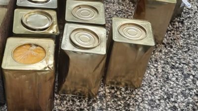 ضبط مصنع للهريسة بدون ترخيص والتحفظ على سمن مجهول المصدر