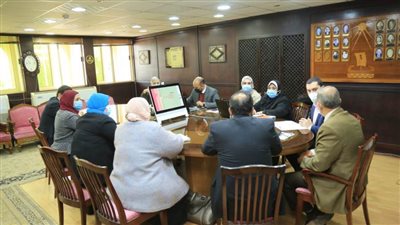 نور الدين يناقش آلية إنشاء وحدة المرصد الحضري بكفر الشيخ