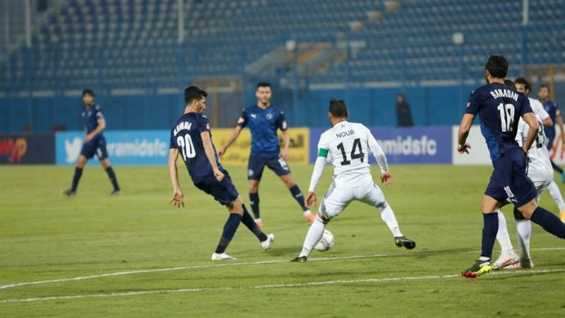 مباراة بيراميدز و