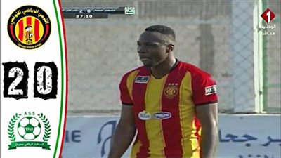 فوز الترجي على مستقبل سليمان 2-0 في بالدوري التونسي لكرة القدم