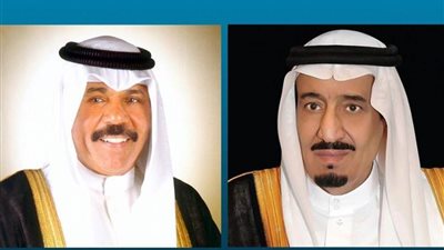 خادم الحرمين الشريفين يتلقى اتصالاً هاتفيًا من أمير دولة الكويت