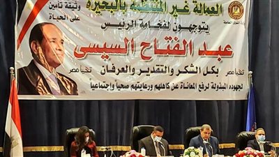  البحيرة تسلم بوليصات تأمين للعاملة غير المنتظمة