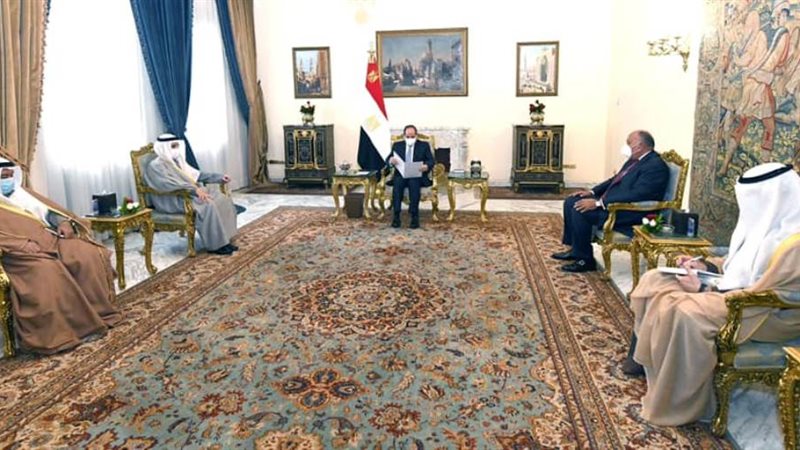 الرئيس السيسي يتلقى