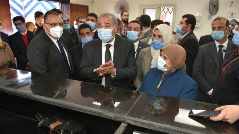 وزير التموين ومحافظ