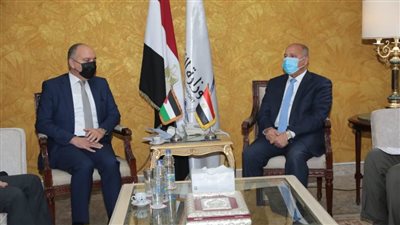 سفير الأردن يلتقي بوزير النقل لبحث التعاون المشترك بين البلدين