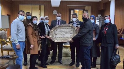 تسوية وتحسين أوضاع العاملين بحاسبات بنى سويف 