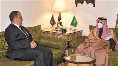 وزير الخارجية السعودي يلتقي وزير خارجية موريتانيا