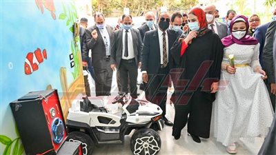 وزيرة التضامن الاجتماعي تضع حجر الأساس لمجمع المستقبل الأمين للخدمات